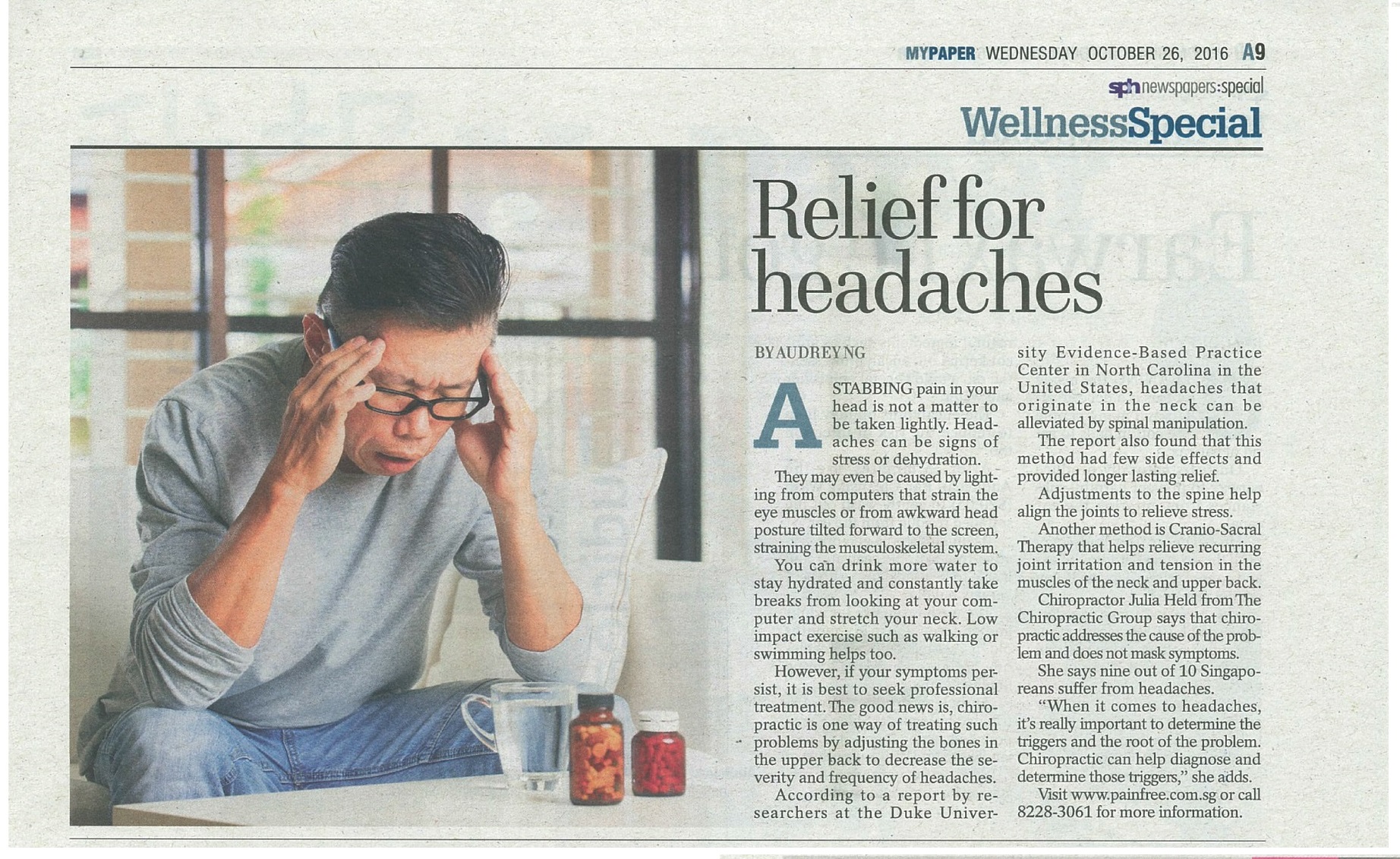 Relief for Headache